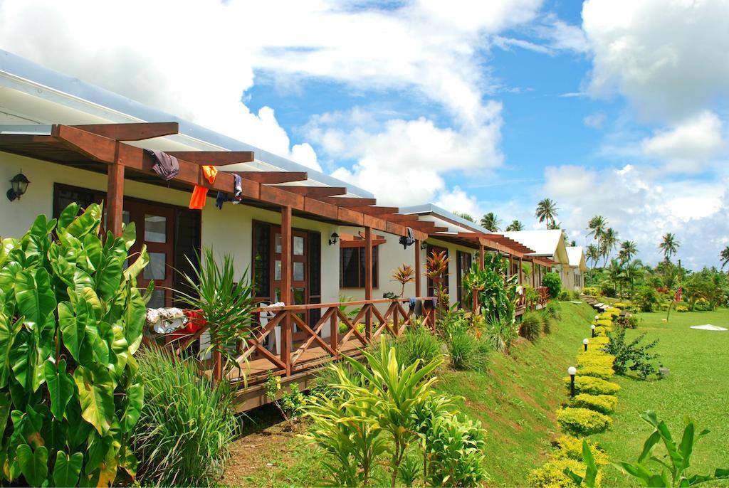 Taufua Beach Fales Lalomanu Chambre photo
