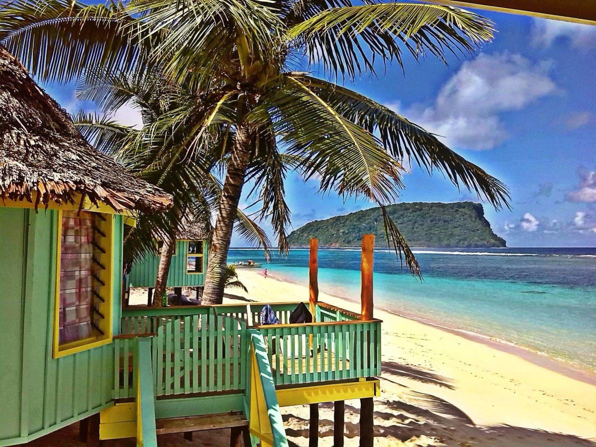 Taufua Beach Fales Lalomanu Extérieur photo