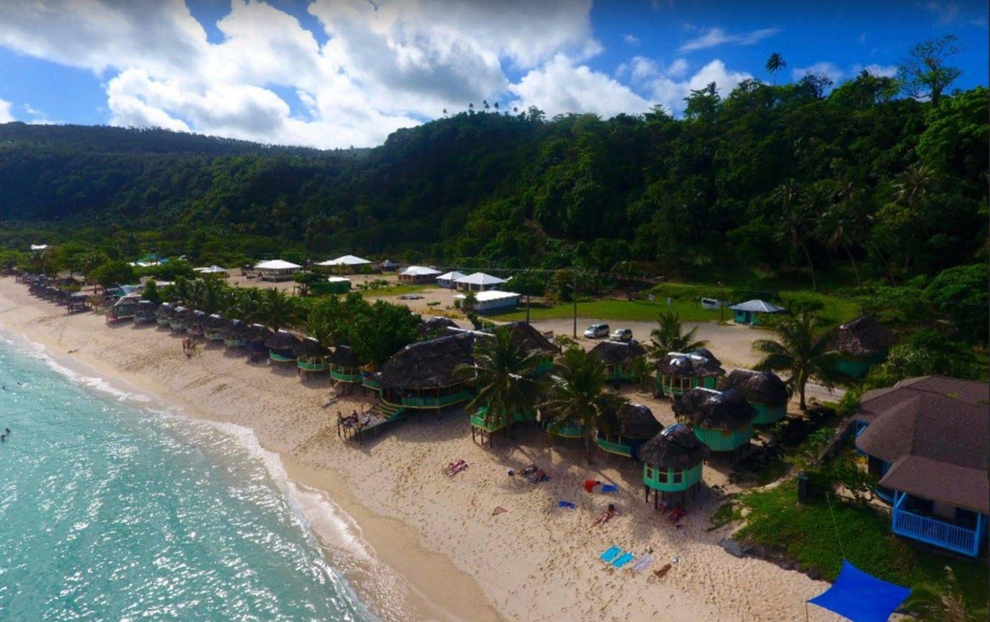 Taufua Beach Fales Lalomanu Extérieur photo