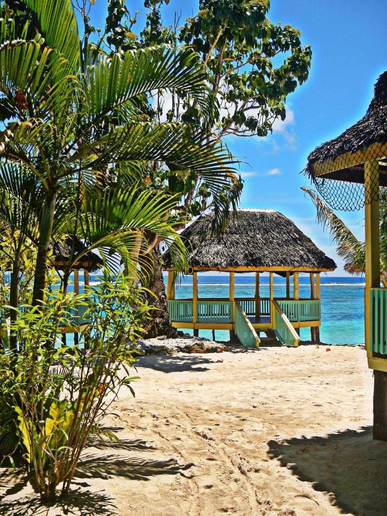 Taufua Beach Fales Lalomanu Extérieur photo